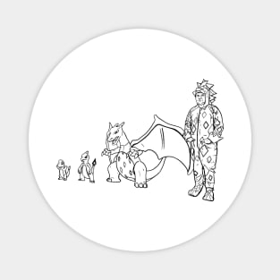 Magic Dragons Magnet